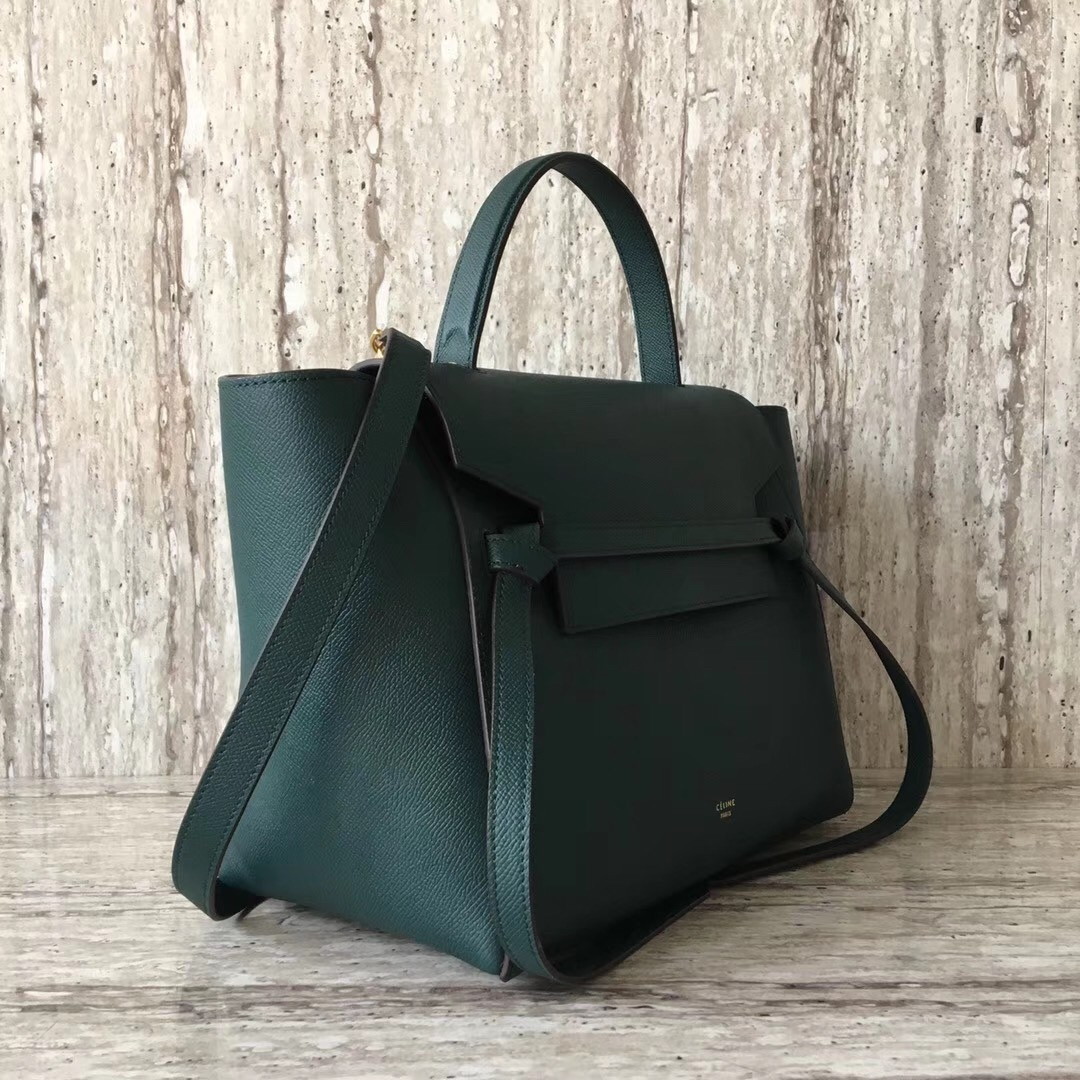 Celine Belt Mini Bag In Amazone Grained Calfskin - Image 3