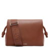 Loewe Flamenco Messenger Bag in Brownie Supple Calfskin