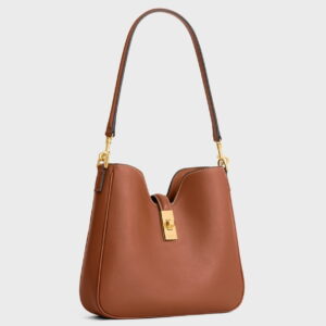 Celine Camille 16 Soft Small Bag in Brown Calfskin