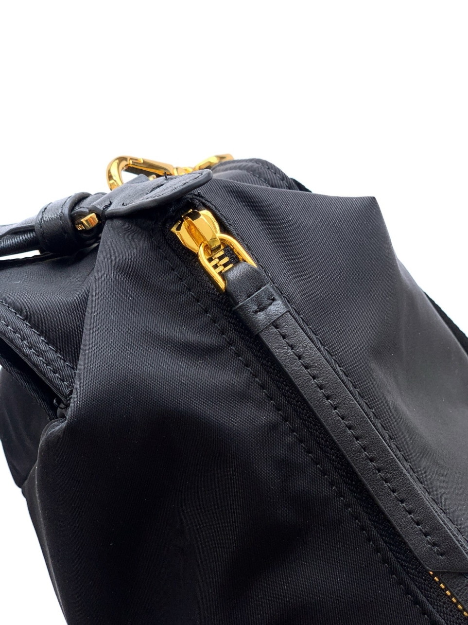 Prada Explore Large Shoulder Bag in Black Re-Nylon - Image 10