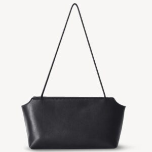 The Row Terrasse To-Go Bag in Navy Blue Calfskin