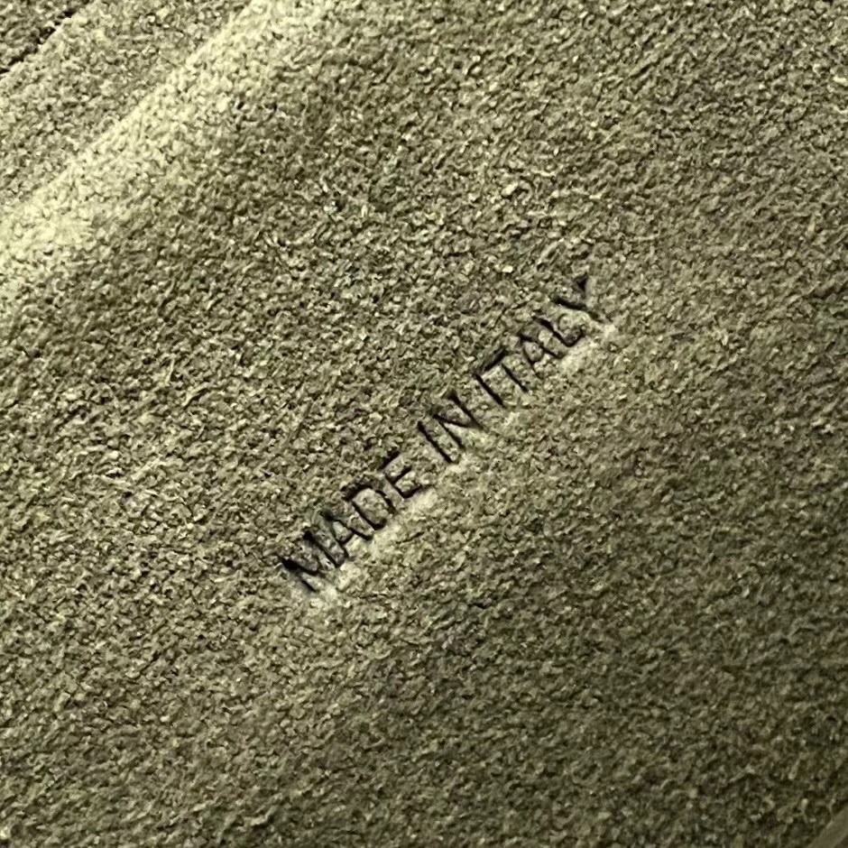 Celine Micro Belt Bag In Dark Olive Grained Calfskin - Image 6